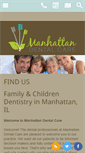 Mobile Screenshot of manhattandentalcare.org